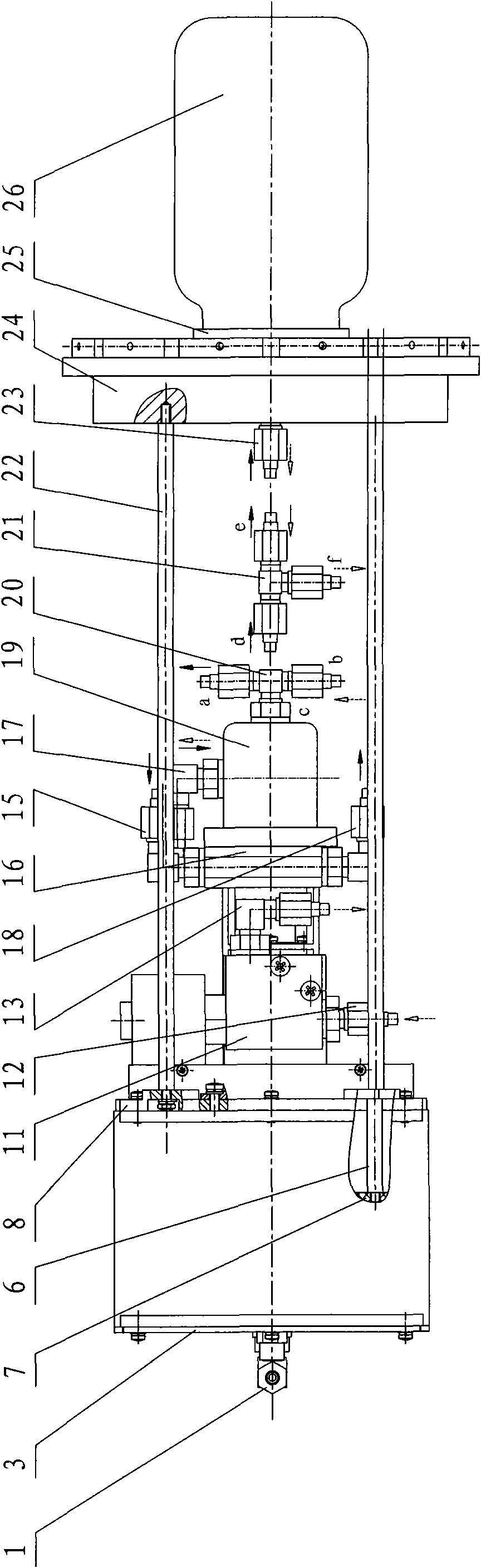 Bidirectional oil discharge type buoyancy regulating device for underwater robot