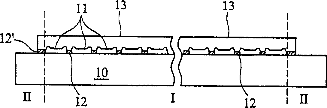 Colour optical filter and its manufacturing method