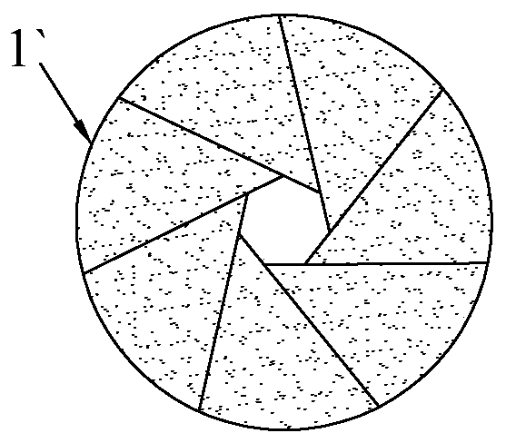 Annular liquid crystal dimming unit, aperture structure and electronic equipment