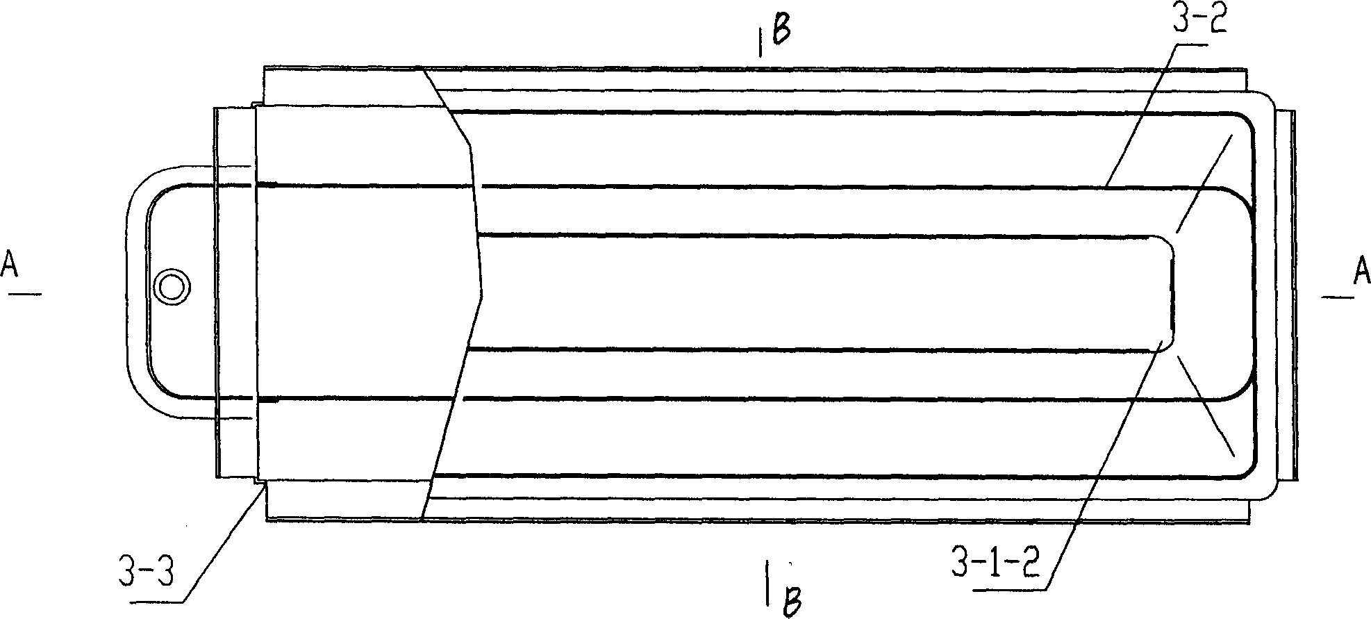 Condensing type water heater condensate water collecting device