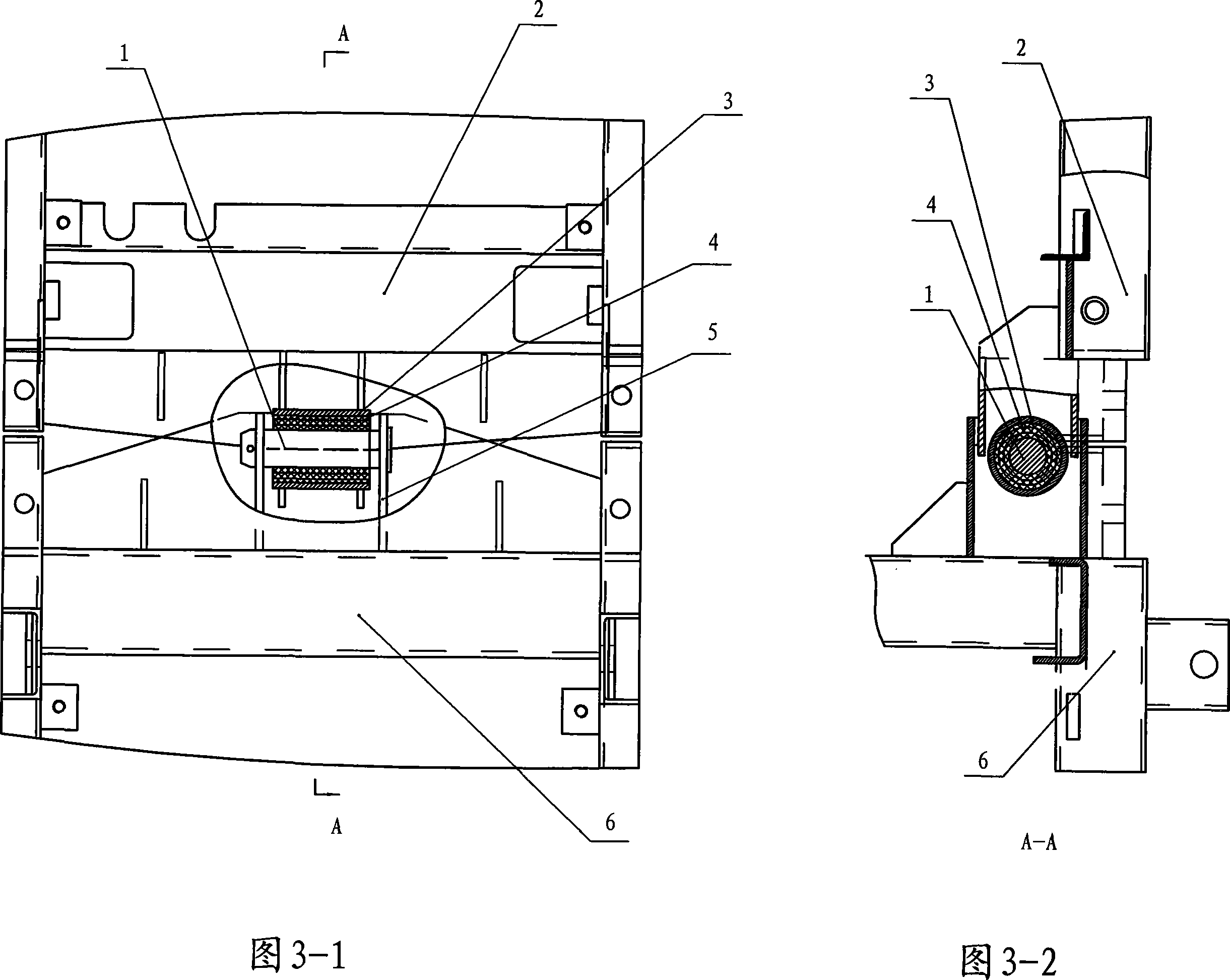 Elastic connection apparatus of elevator apparatus and suspension cage and building construction hoist