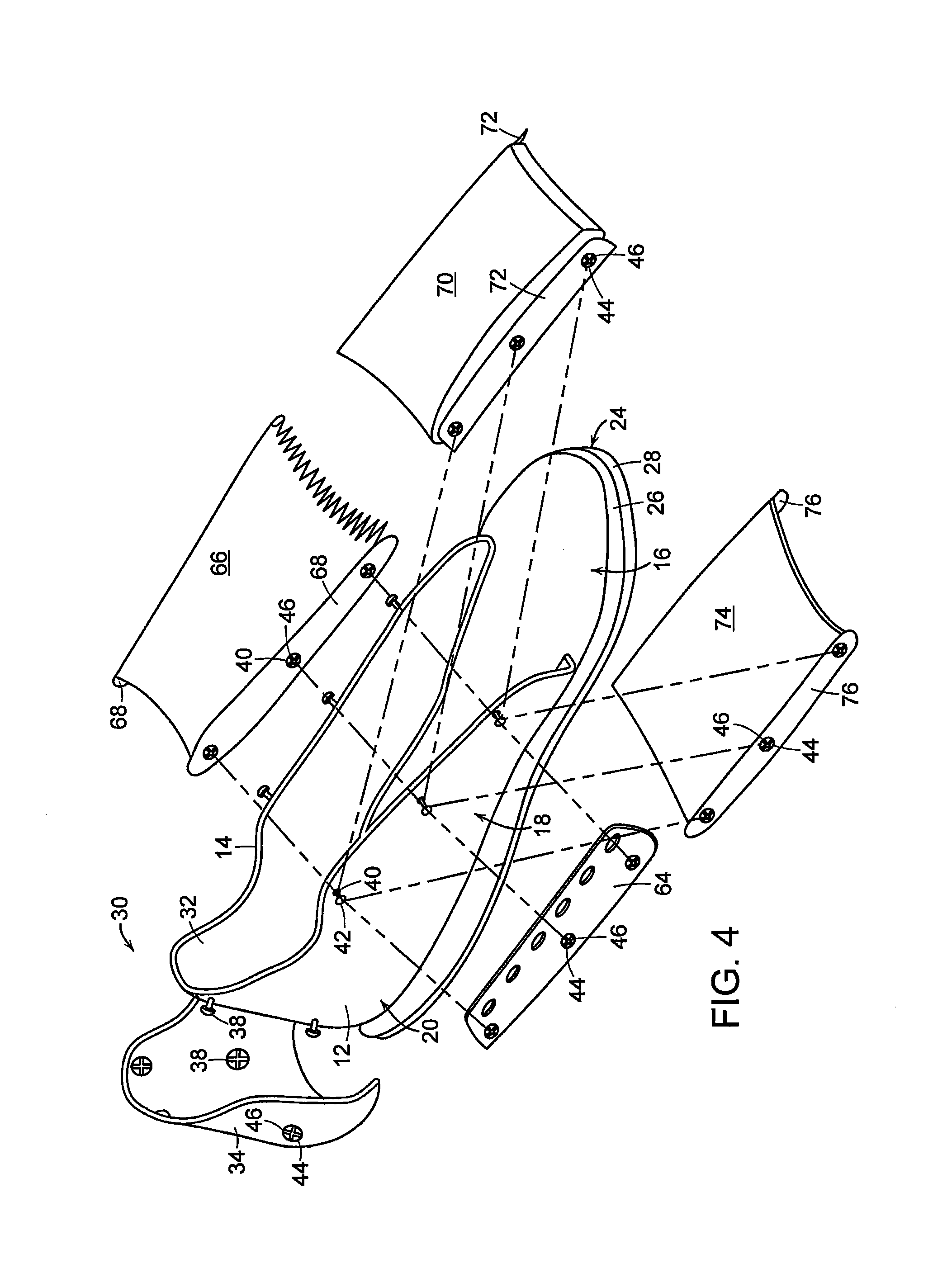 Article of footwear with upper support assembly