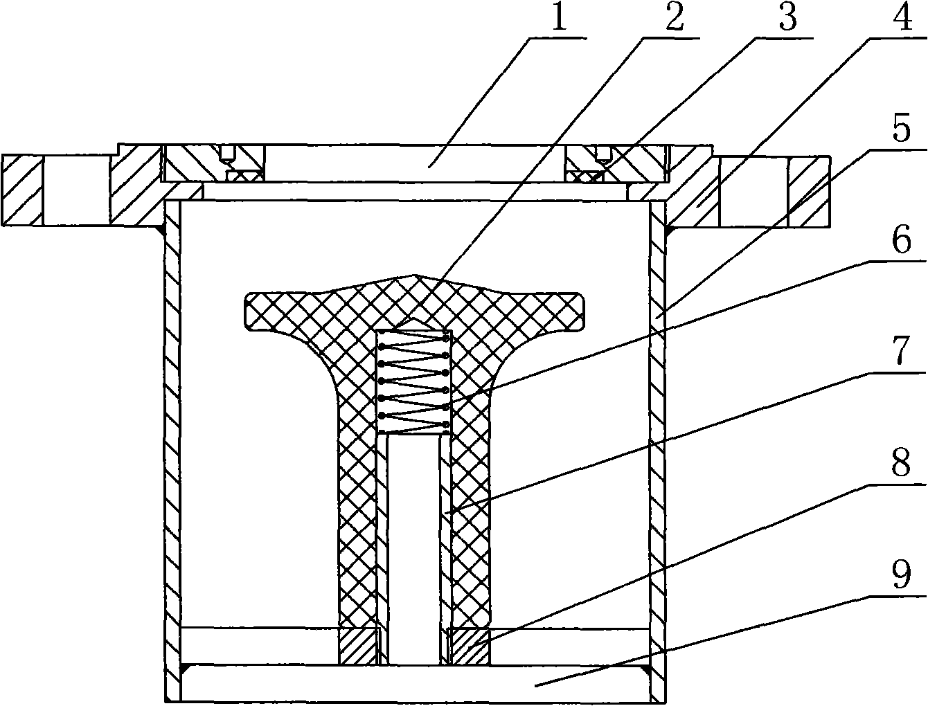 Backflow preventing device