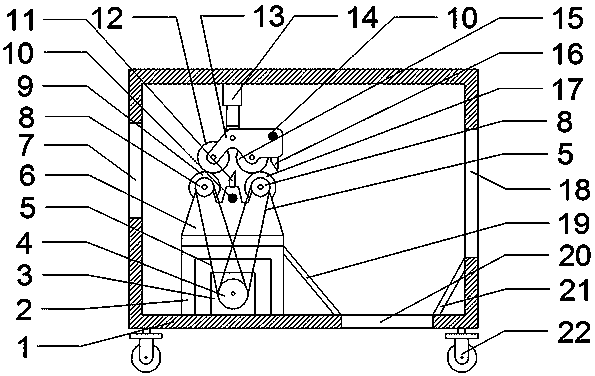 Cable striping device