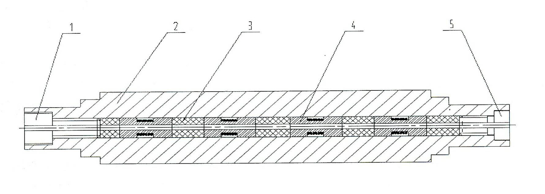 Roller with flexibly adjustable roller type curves