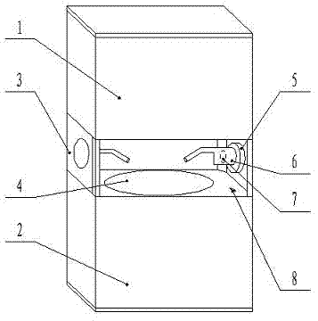 Refrigerator with vacuum unfreezing device