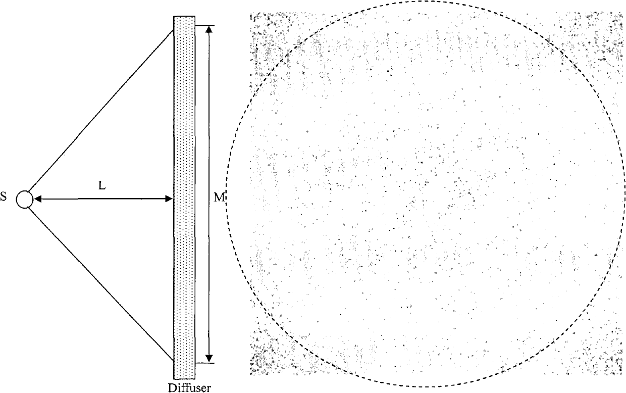 Wide-angle light-distribution lens for LEDs and application thereof