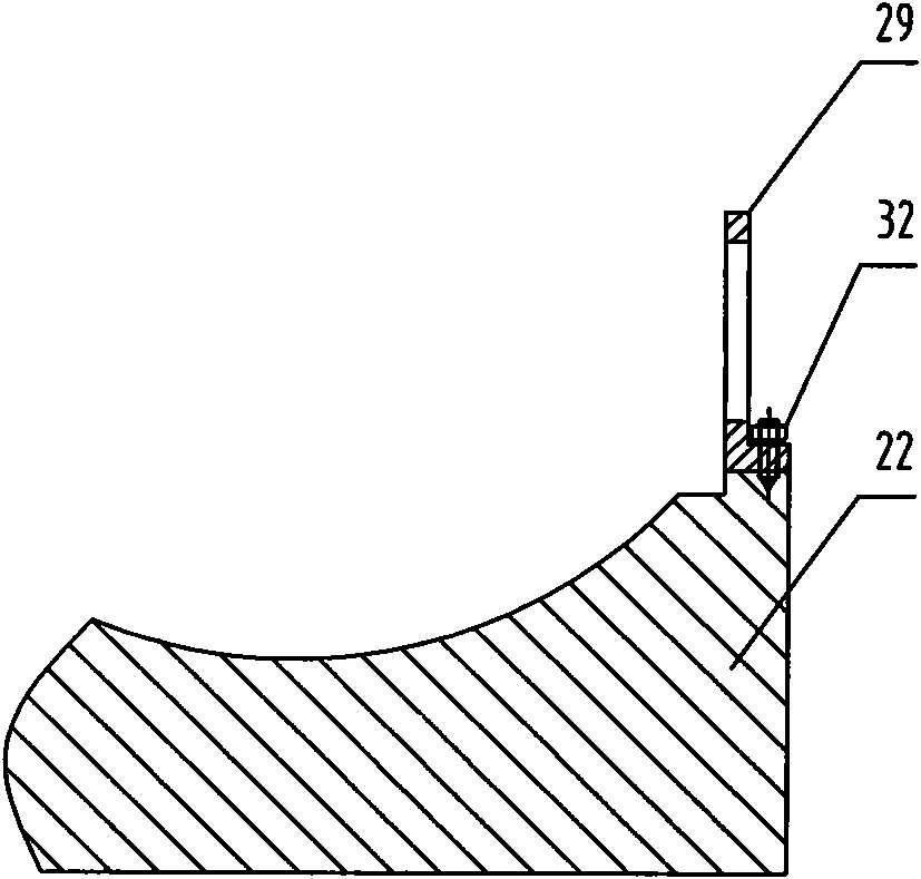 Semi-finished pre-grinding vertical-milling and ball-milling combined grinding device