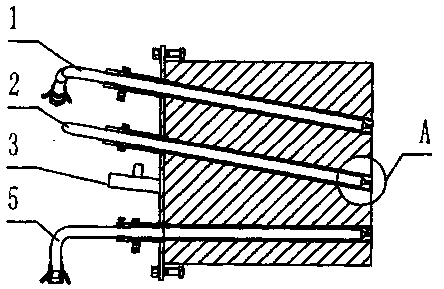 Oxygen-rich gas combustion device and oxygen-rich gas combustion method