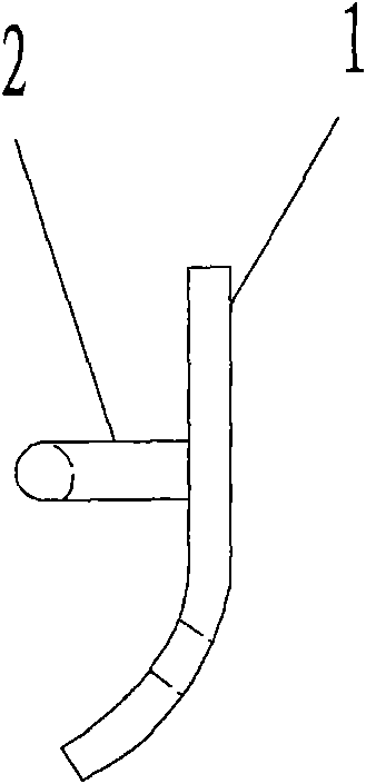 Fork-shaped bone fracture plate for treating dislocation of sternoclavicular joint