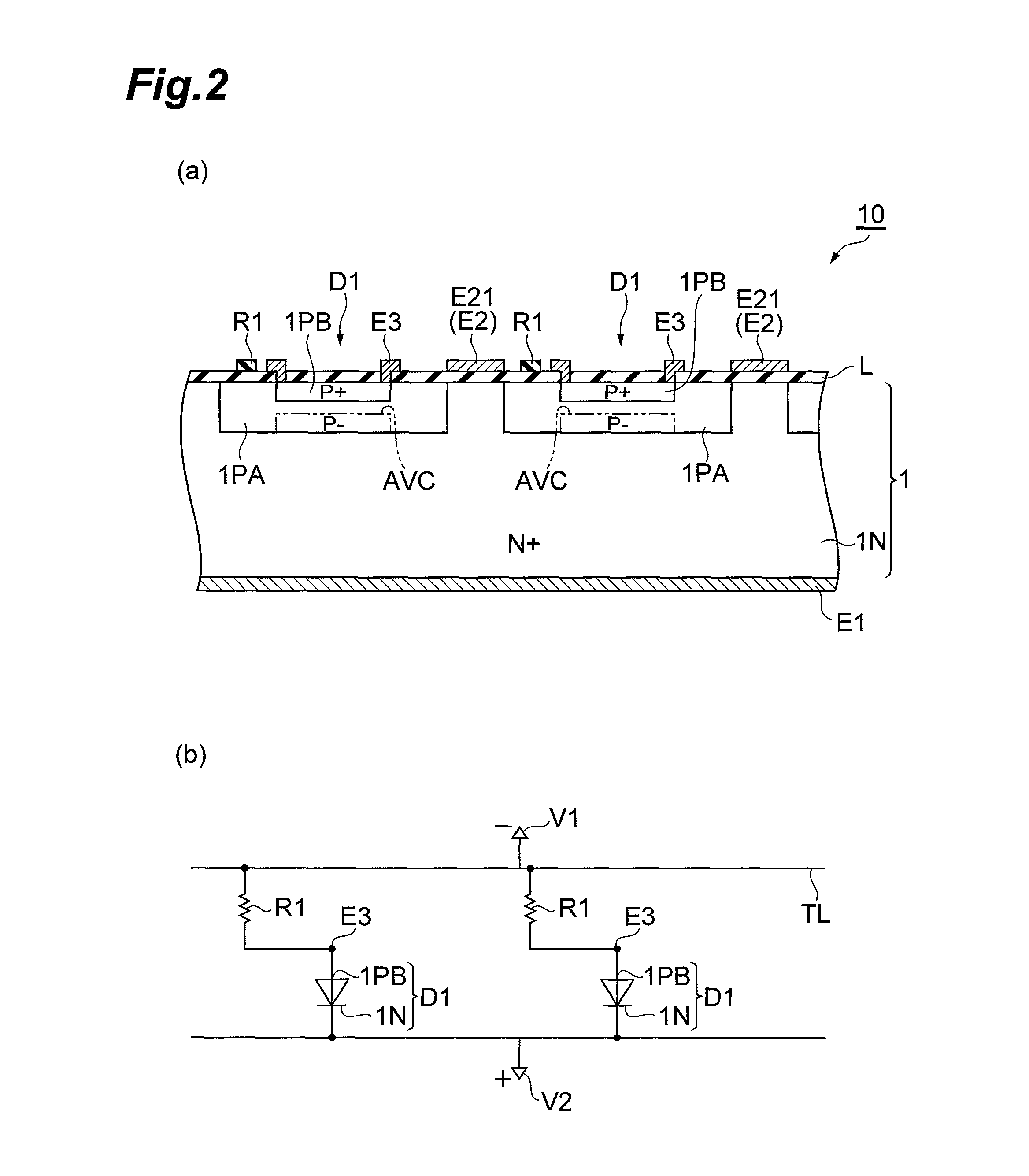 Photodiode array, method for determining reference voltage, and method for determining recommended operating voltage