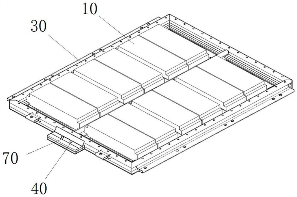 Cases for power batteries, power battery packs