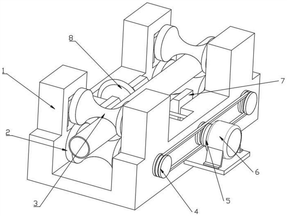 Tubular product cutting and transferring device