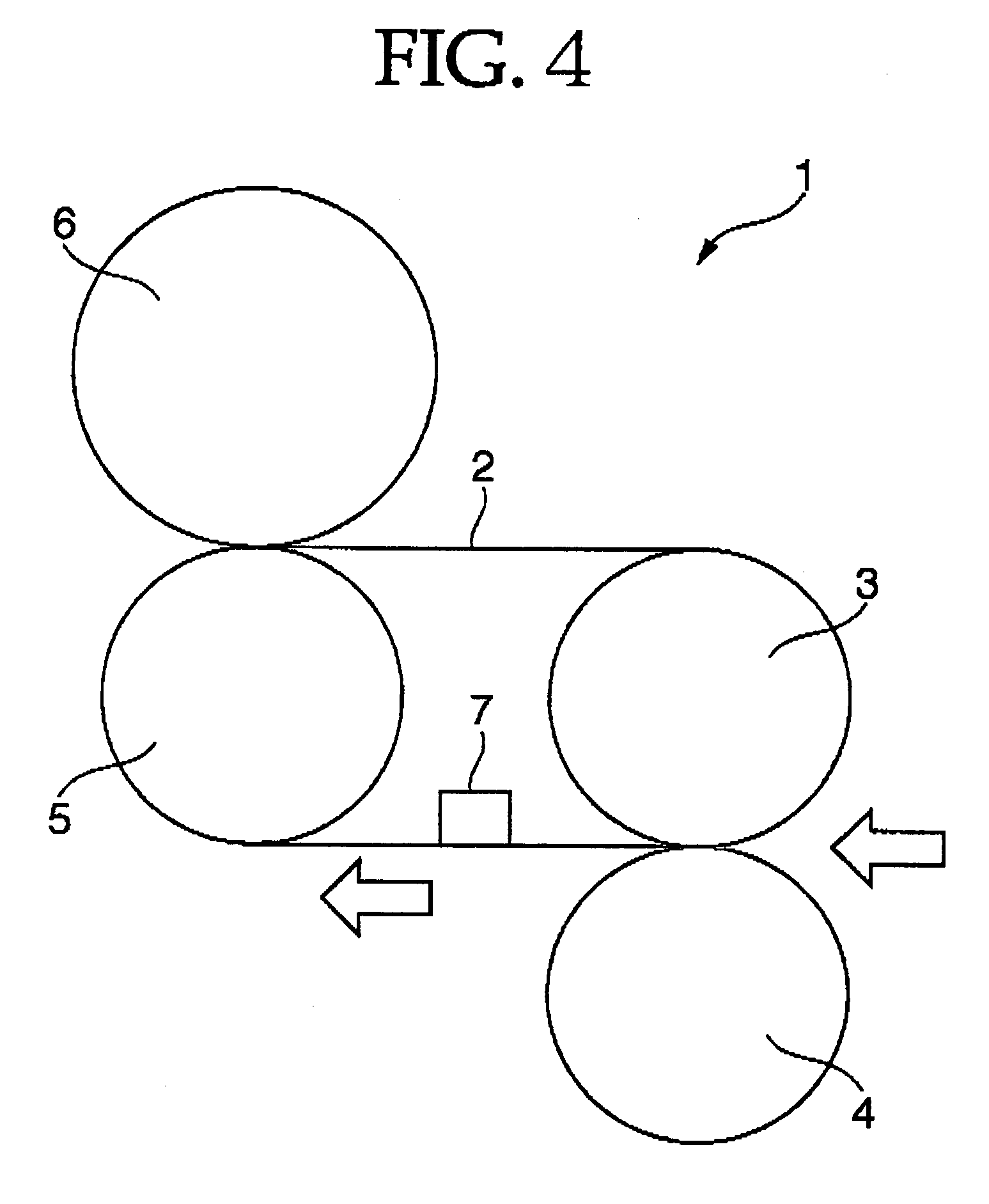 Support for image-recording material and image-recording material