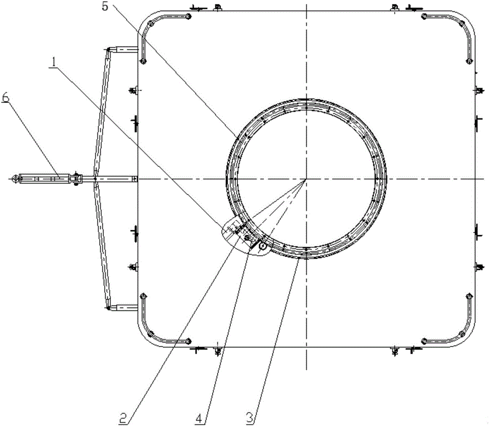 Integrated platform for assembling and transporting large spacecrafts