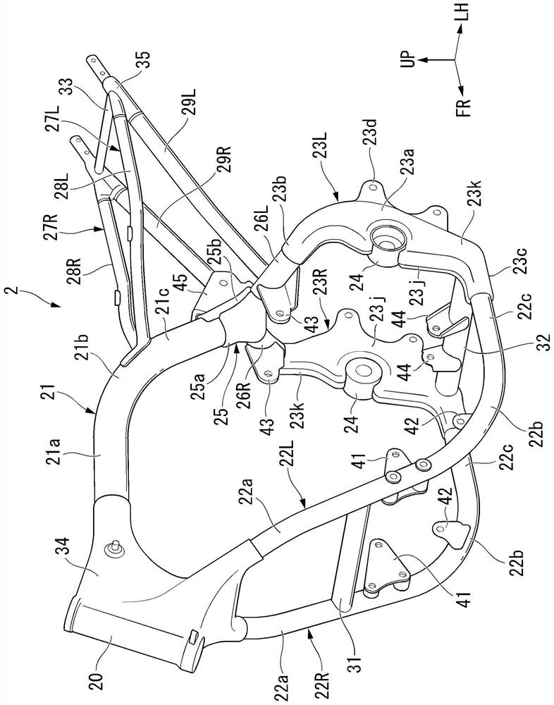 Canister arrangement structure for straddle-type vehicles