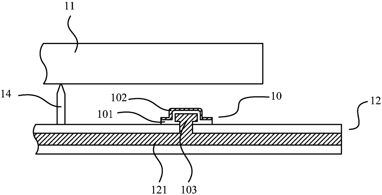 Stopping block for inertial sensor