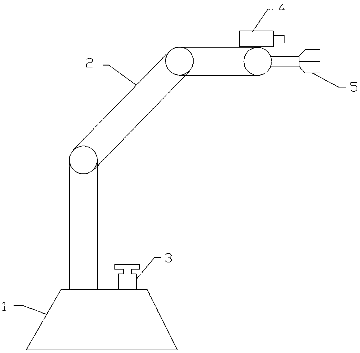 Mechanical arm active grabbing device and method based on multi-model fusion