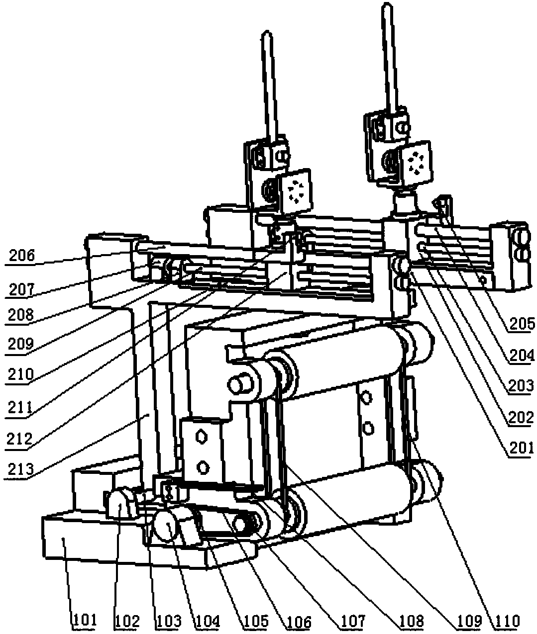 Intelligent automatic branches pruning device