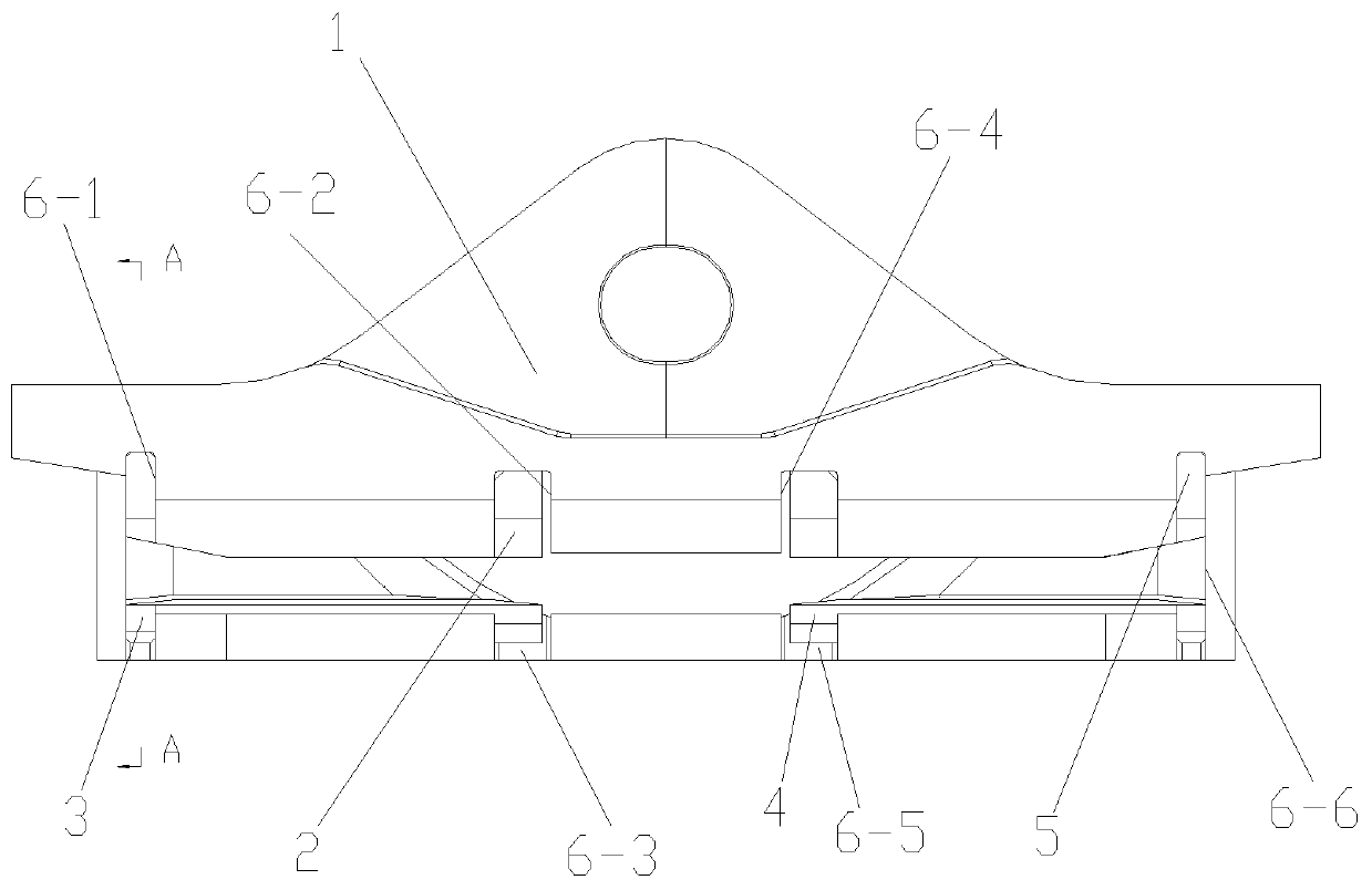 Guide sliding shoe and using method thereof