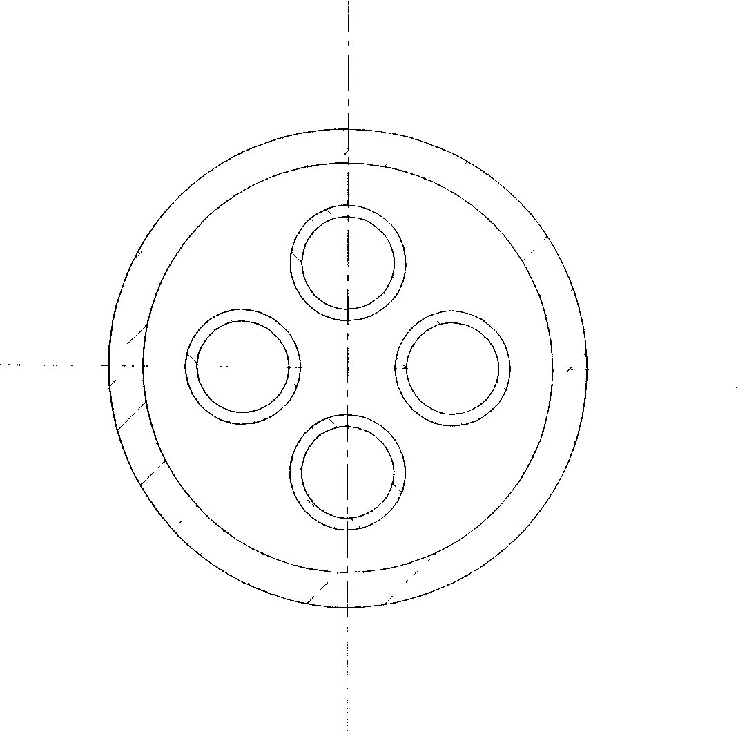 Multi-fluid composite electrostatic spinning device