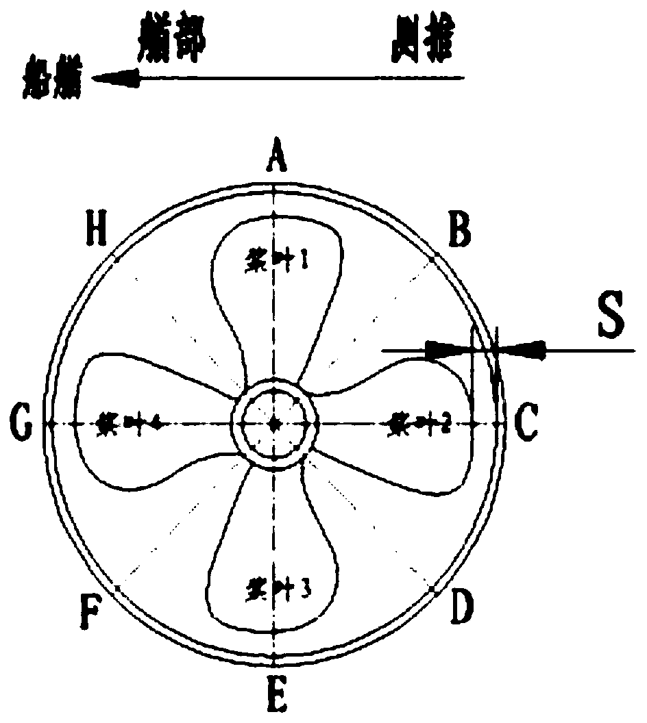 A kind of ship side thruster installation process