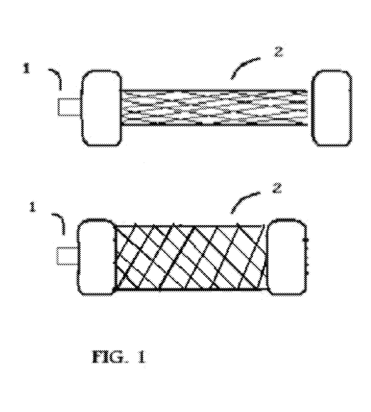 Body surface compression with pneumatic shortening element