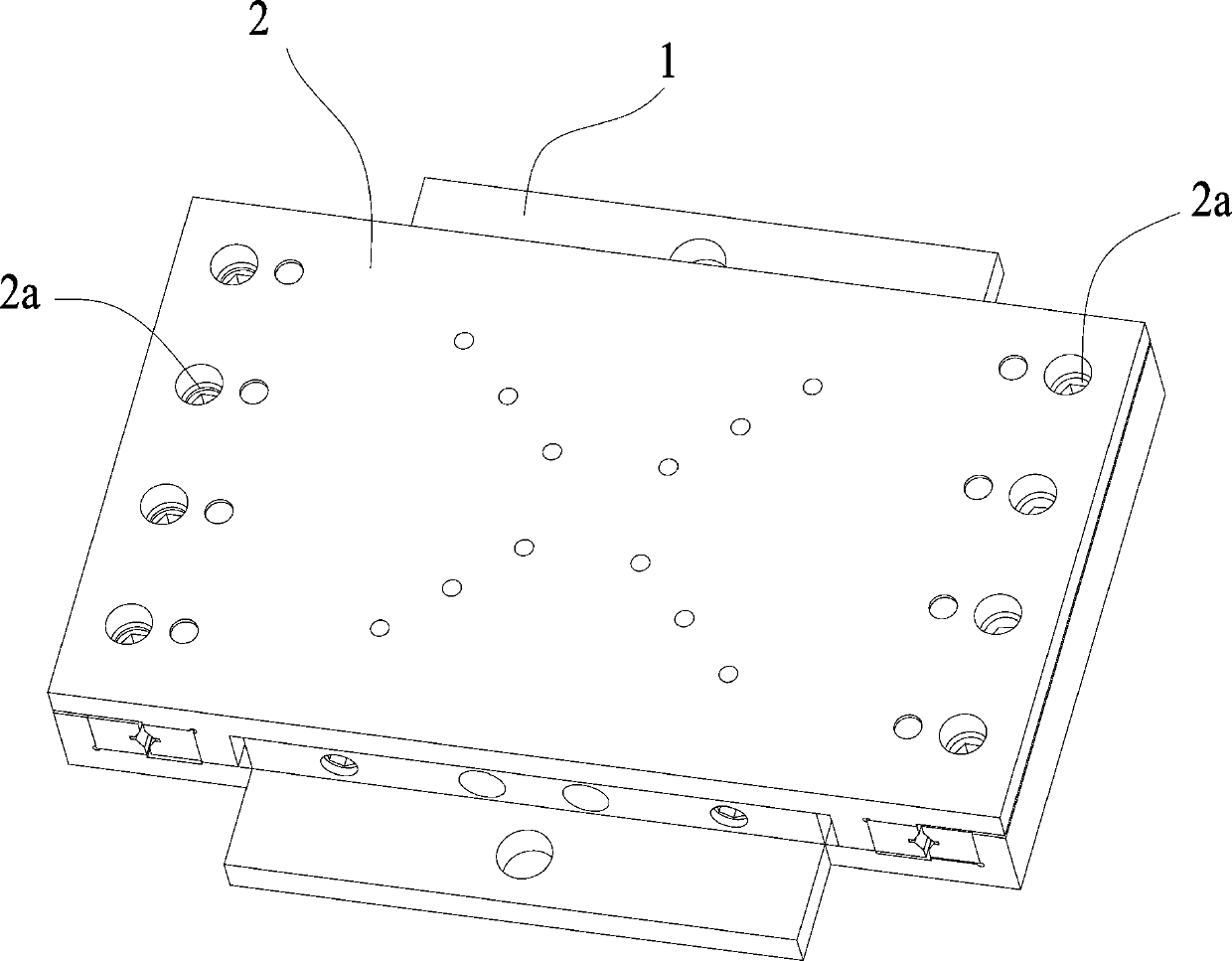 Structurally integrated in-situ actuation fully-displaced composite amplified piezoelectric inchworm linear platform