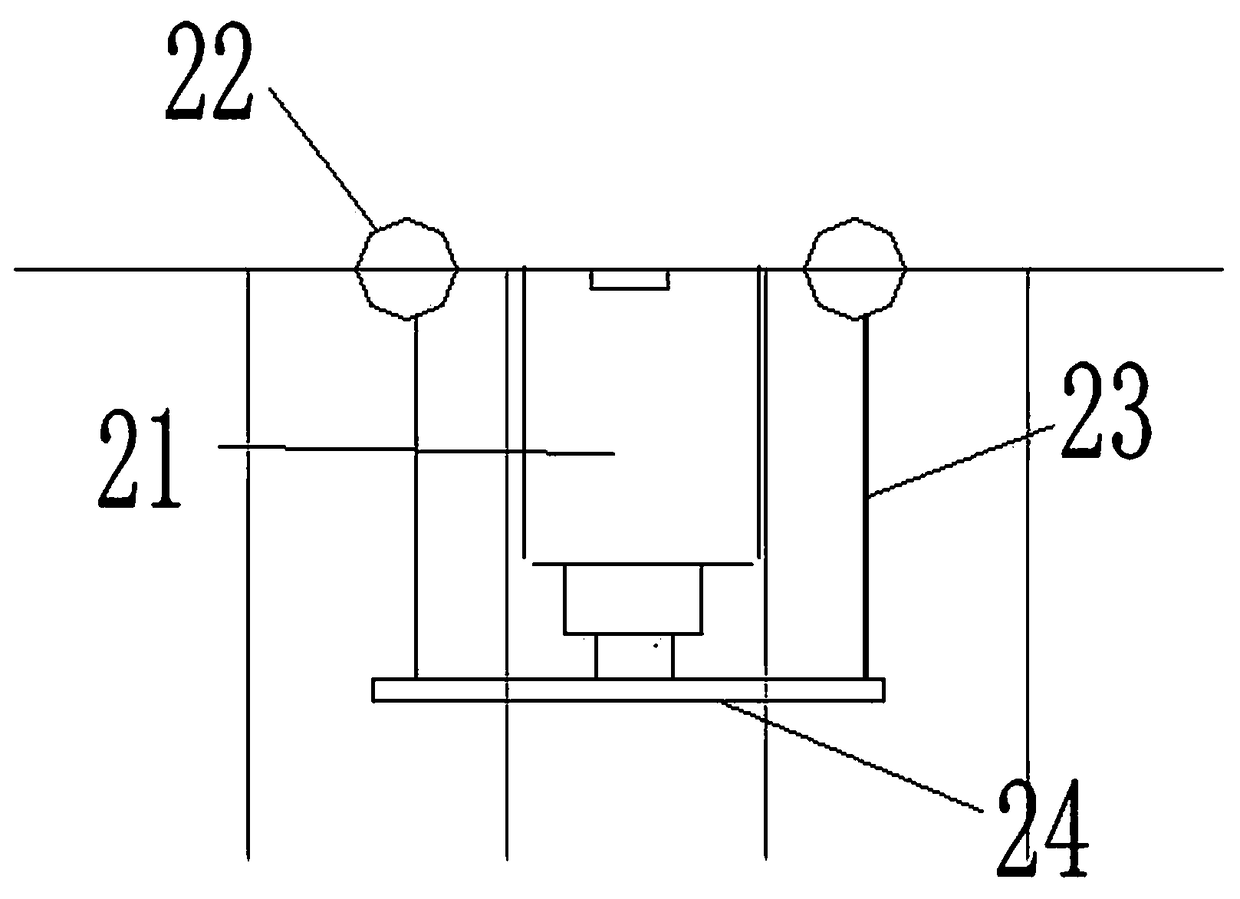 An automatic mounting device for automobile wheel hub spraying line