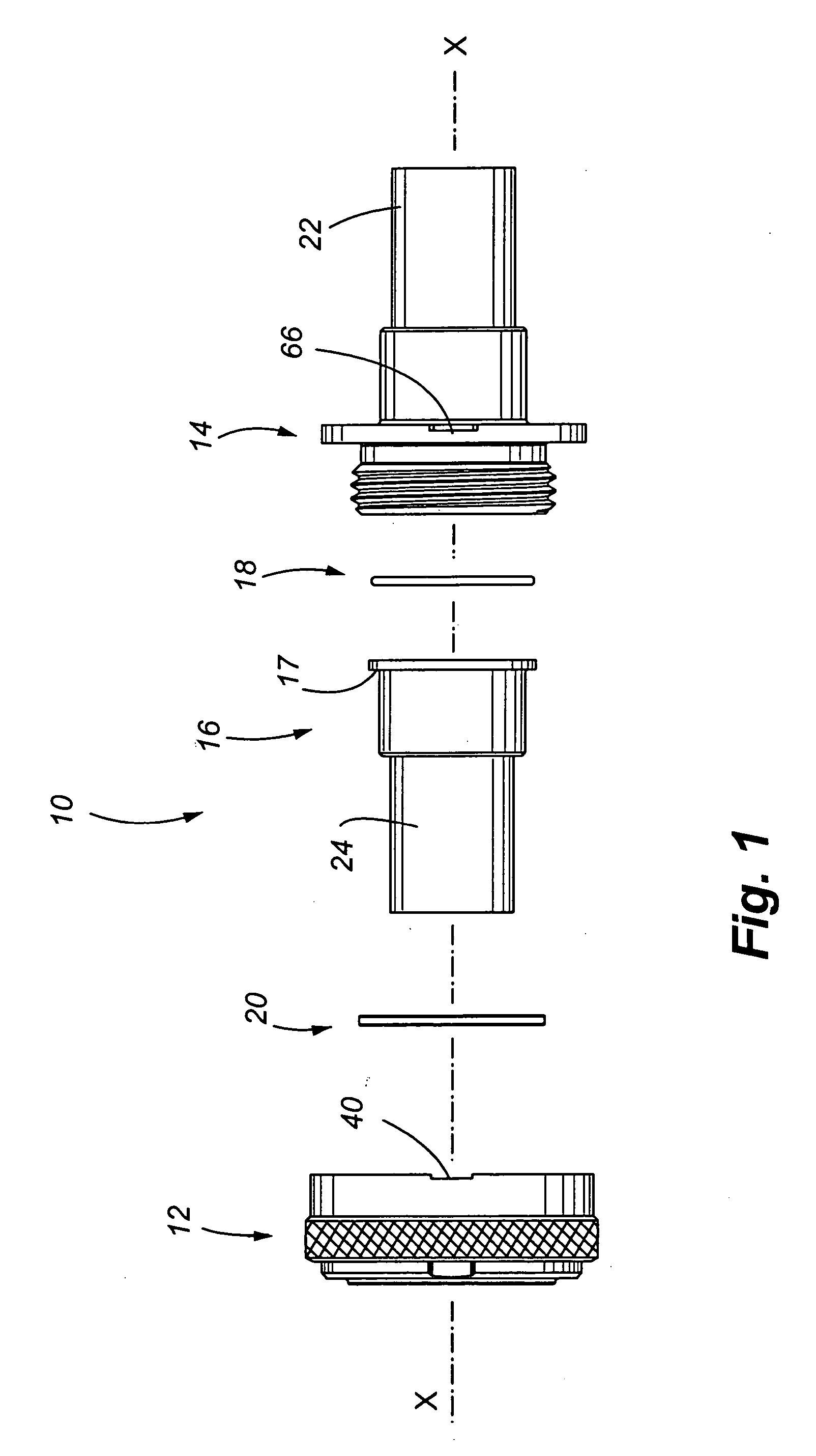 Self-locking self-bonding regid coupling