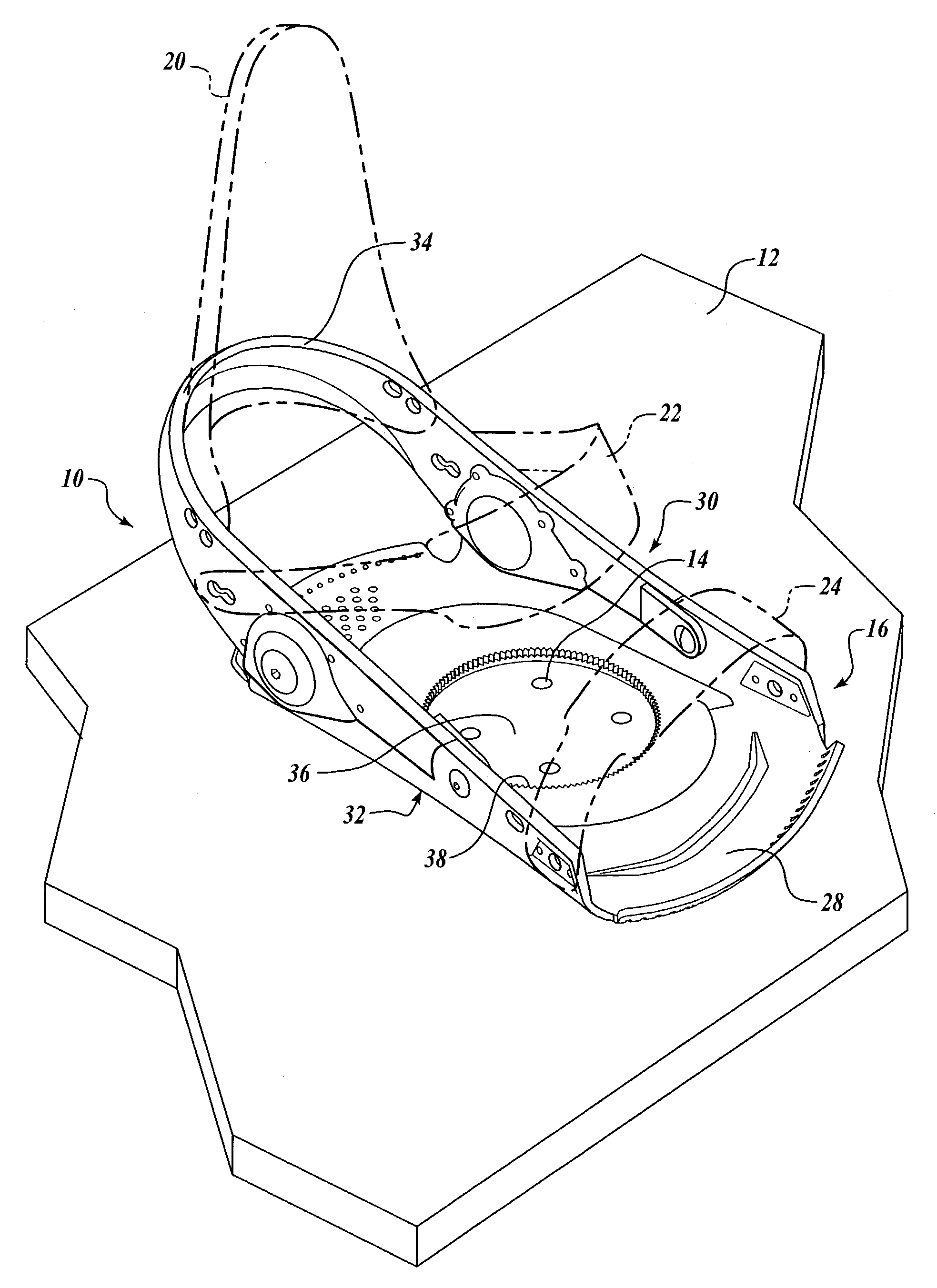 Snowboard binding with suspension heel loop