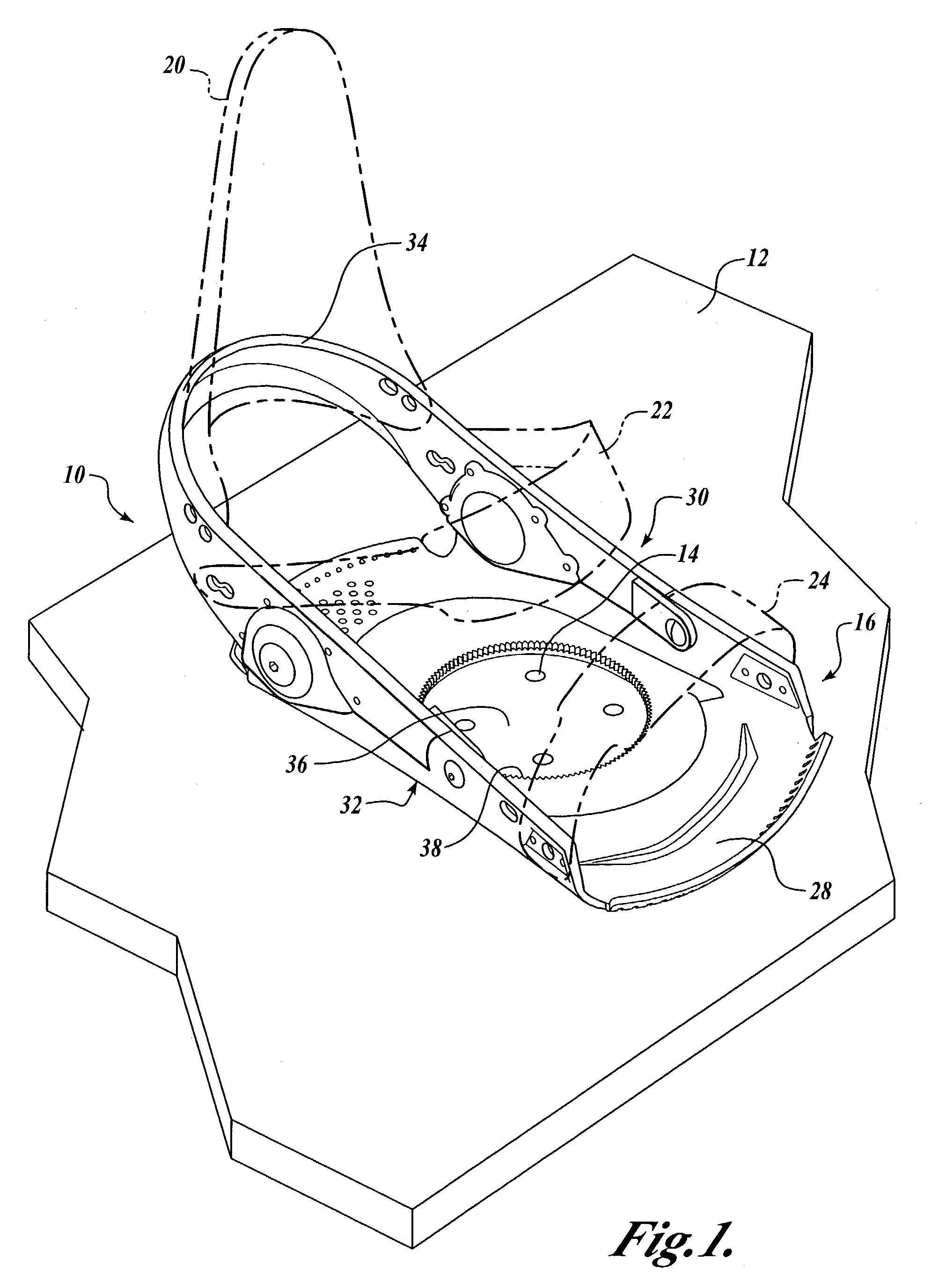 Snowboard binding with suspension heel loop