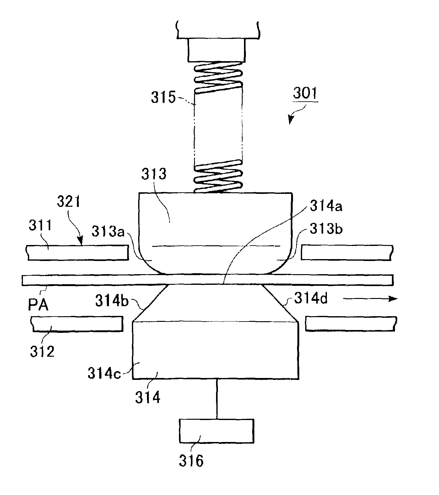 Sheet-thickness detector device and sheet-processing apparatus, image-forming apparatus having the same