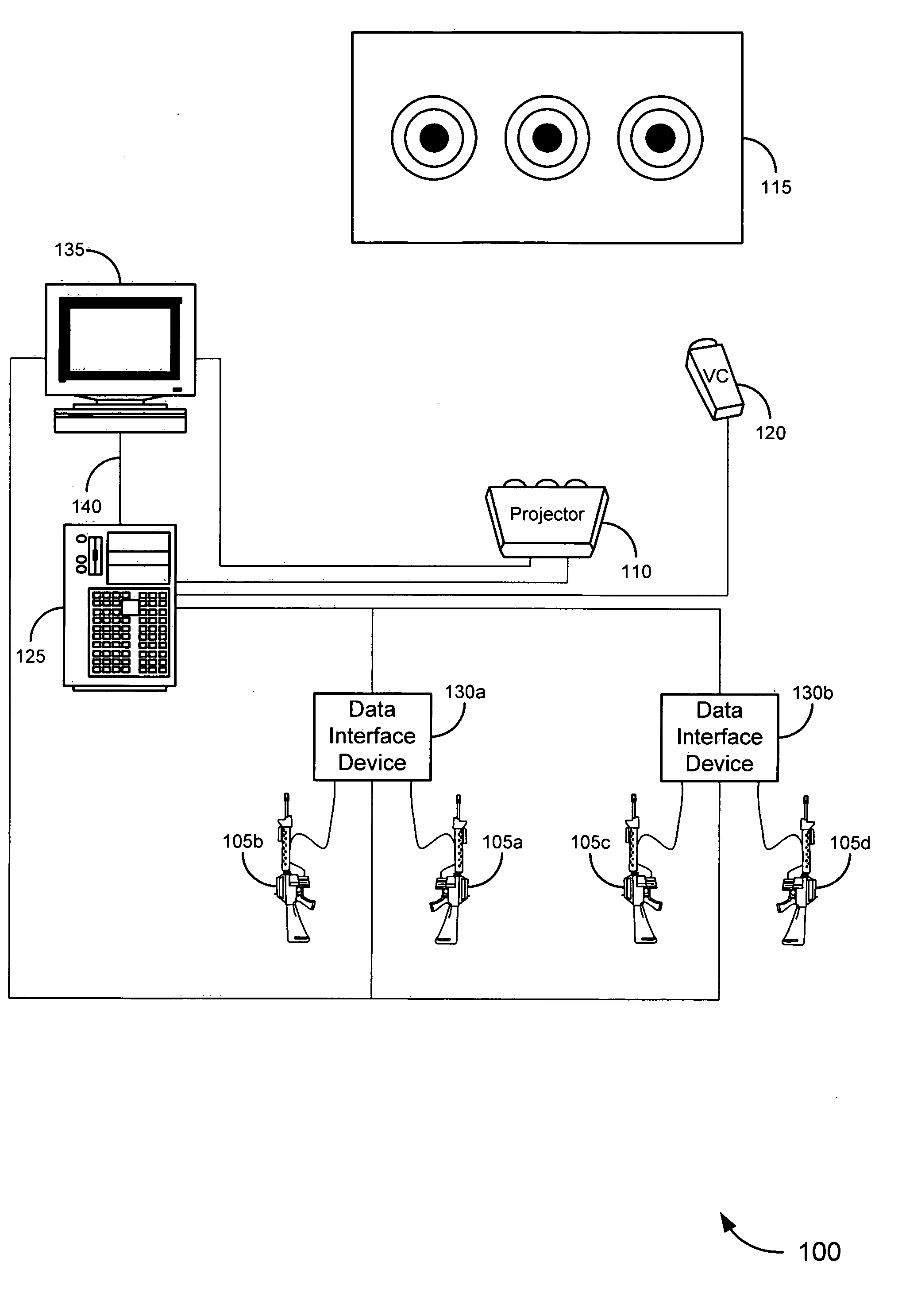 Enhancement of aimpoint in simulated training systems