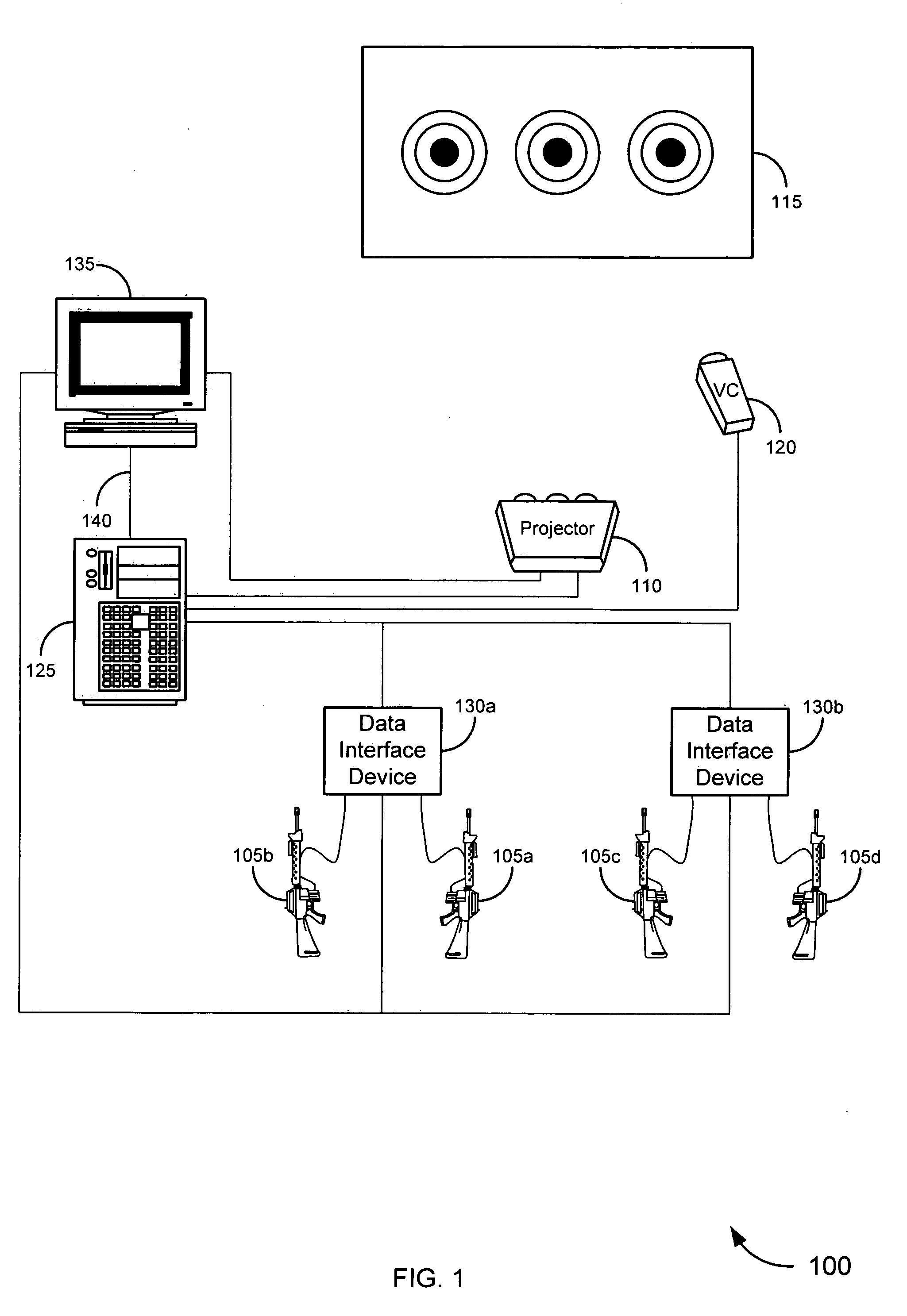 Enhancement of aimpoint in simulated training systems