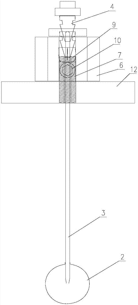 Balloon model device for simulating intracranial mass effect