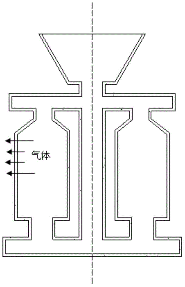 Method for increasing permeability of investment cast ceramic shell