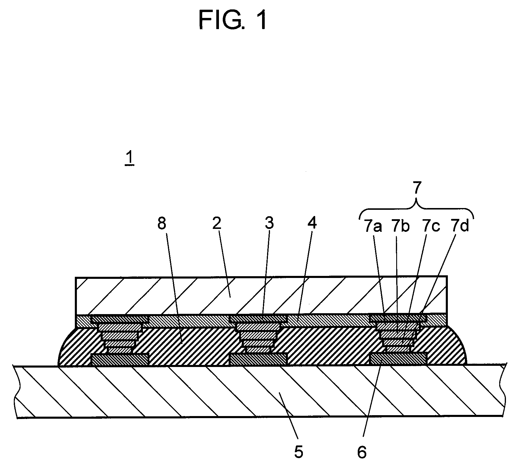 Electronic part mounting structure and its manufacturing method