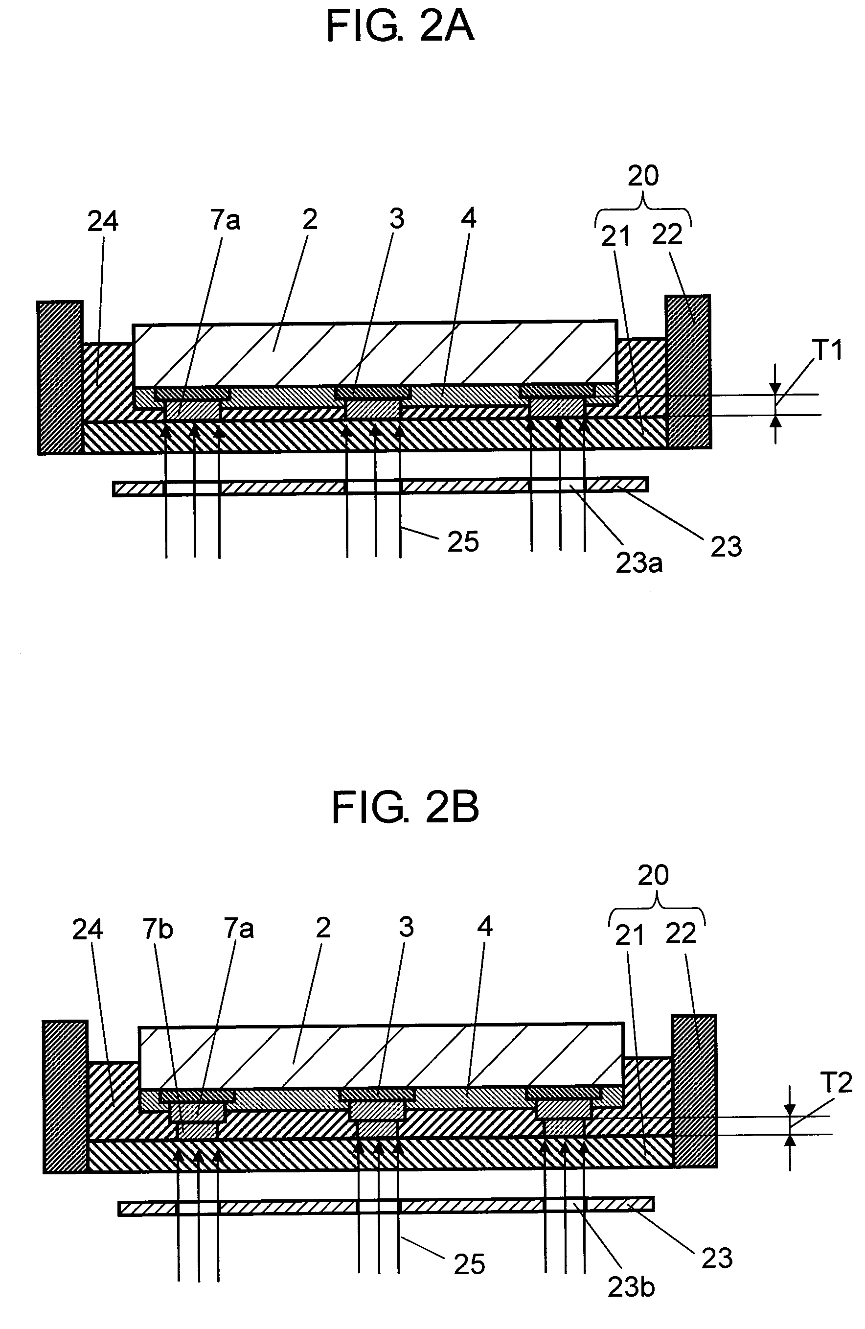 Electronic part mounting structure and its manufacturing method