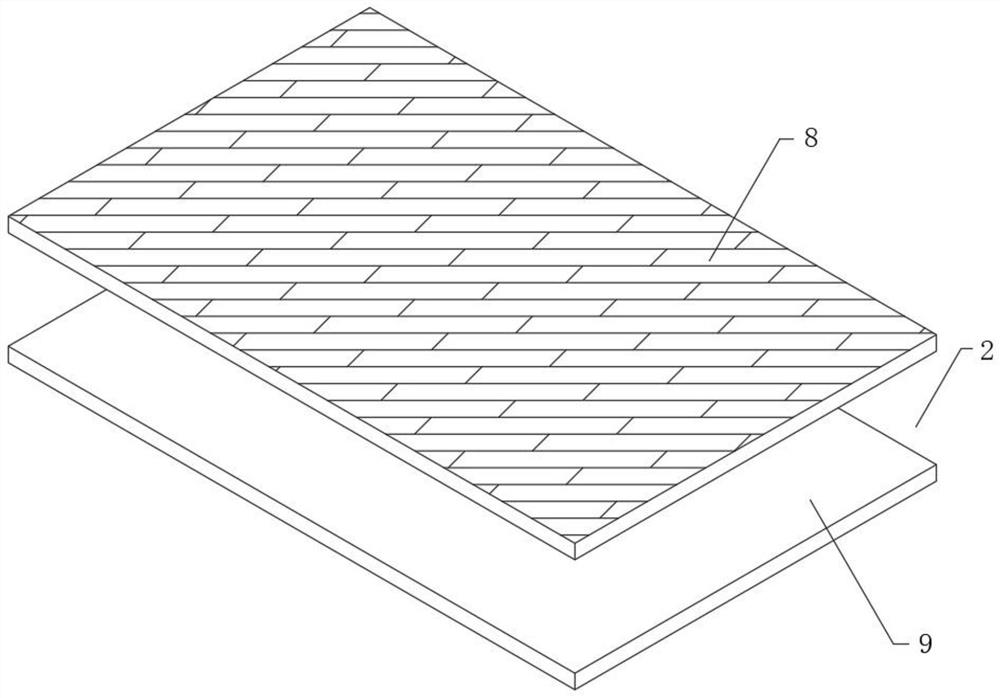 Heavy-load road waterproof coiled material.