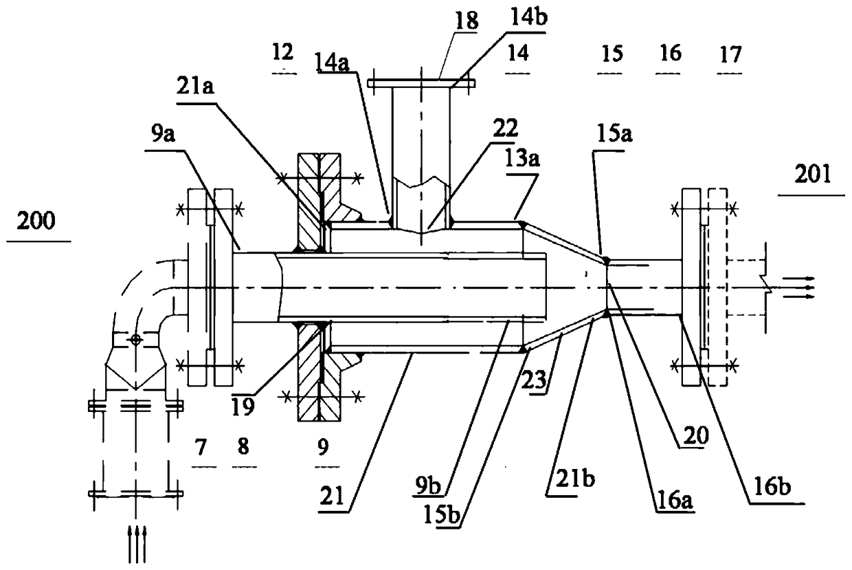 A device and method for preventing wall sticking of spray drying tower