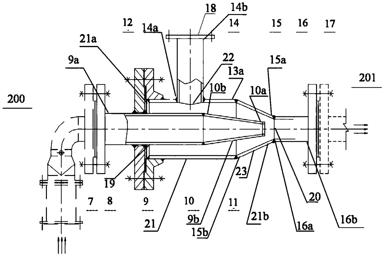 A device and method for preventing wall sticking of spray drying tower