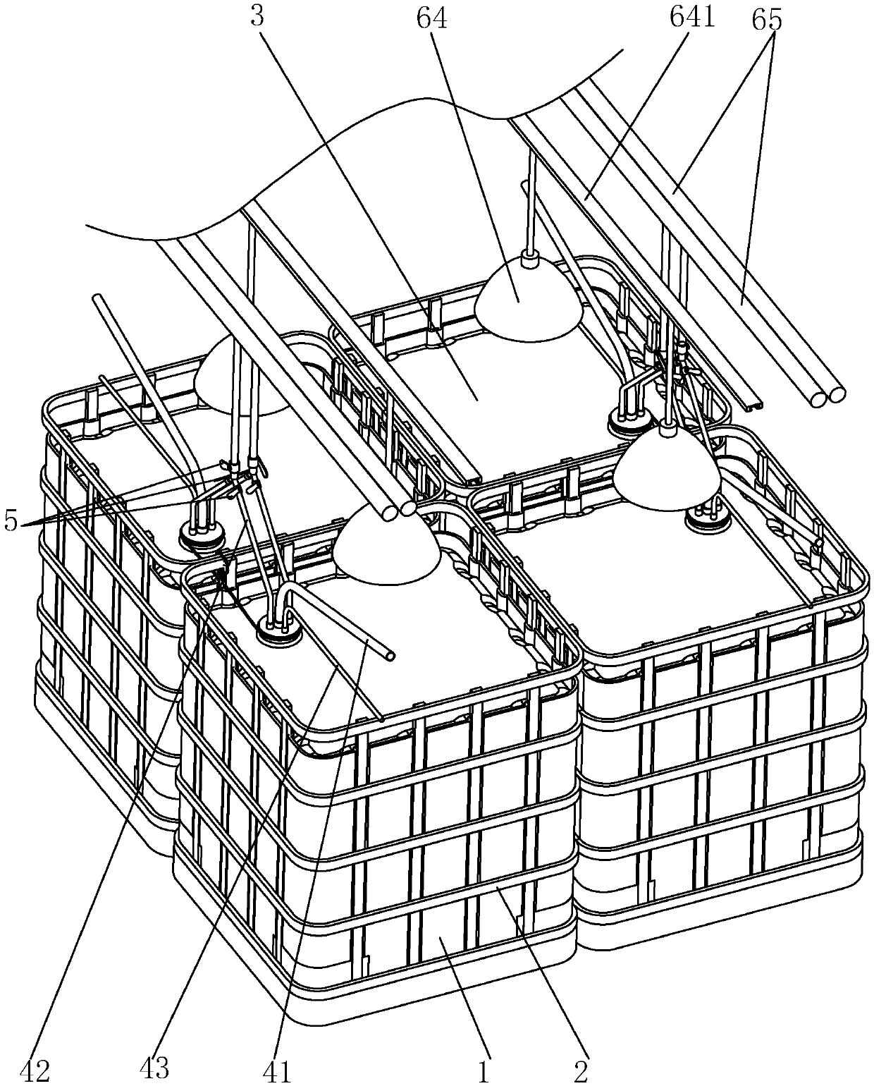 Production line for microalgae active cell nutritional repair liquid