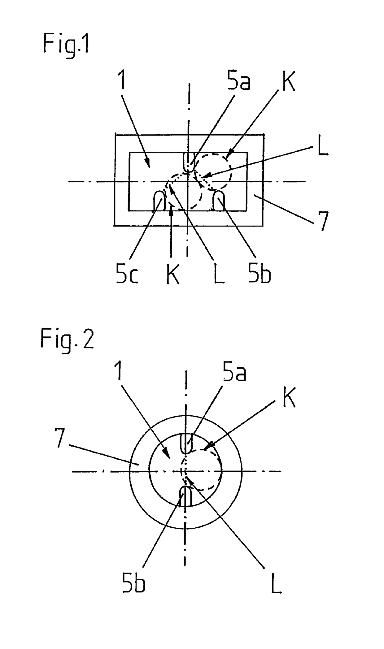 Electrode arrangement for an electrodynamic fragmentation plant