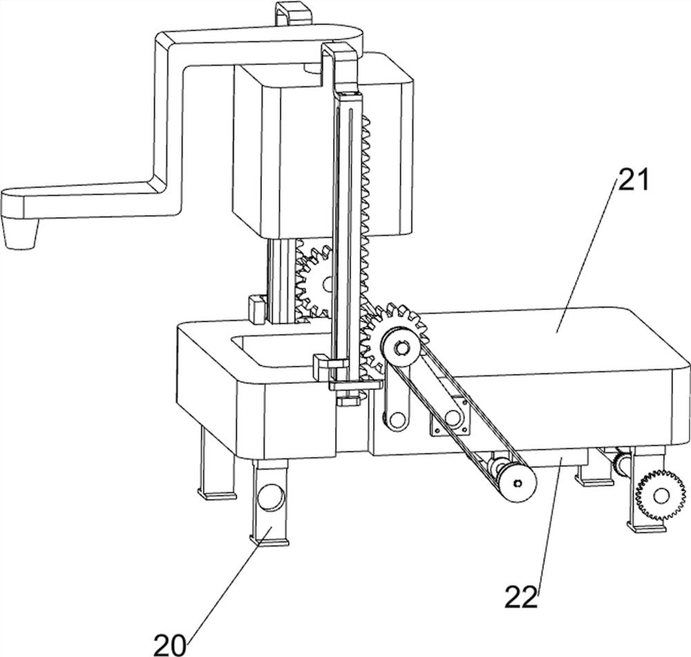 Automatic marking device for mouse shell