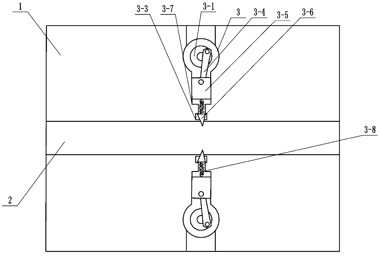 Power transmission line deicing device