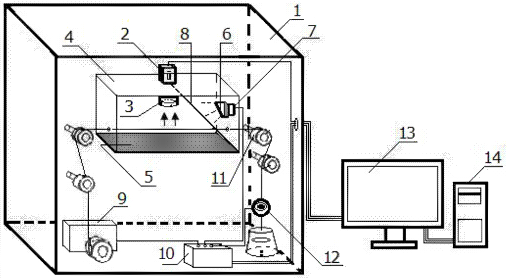 Dynamic textile yarn diameter rapid-measuring device and method