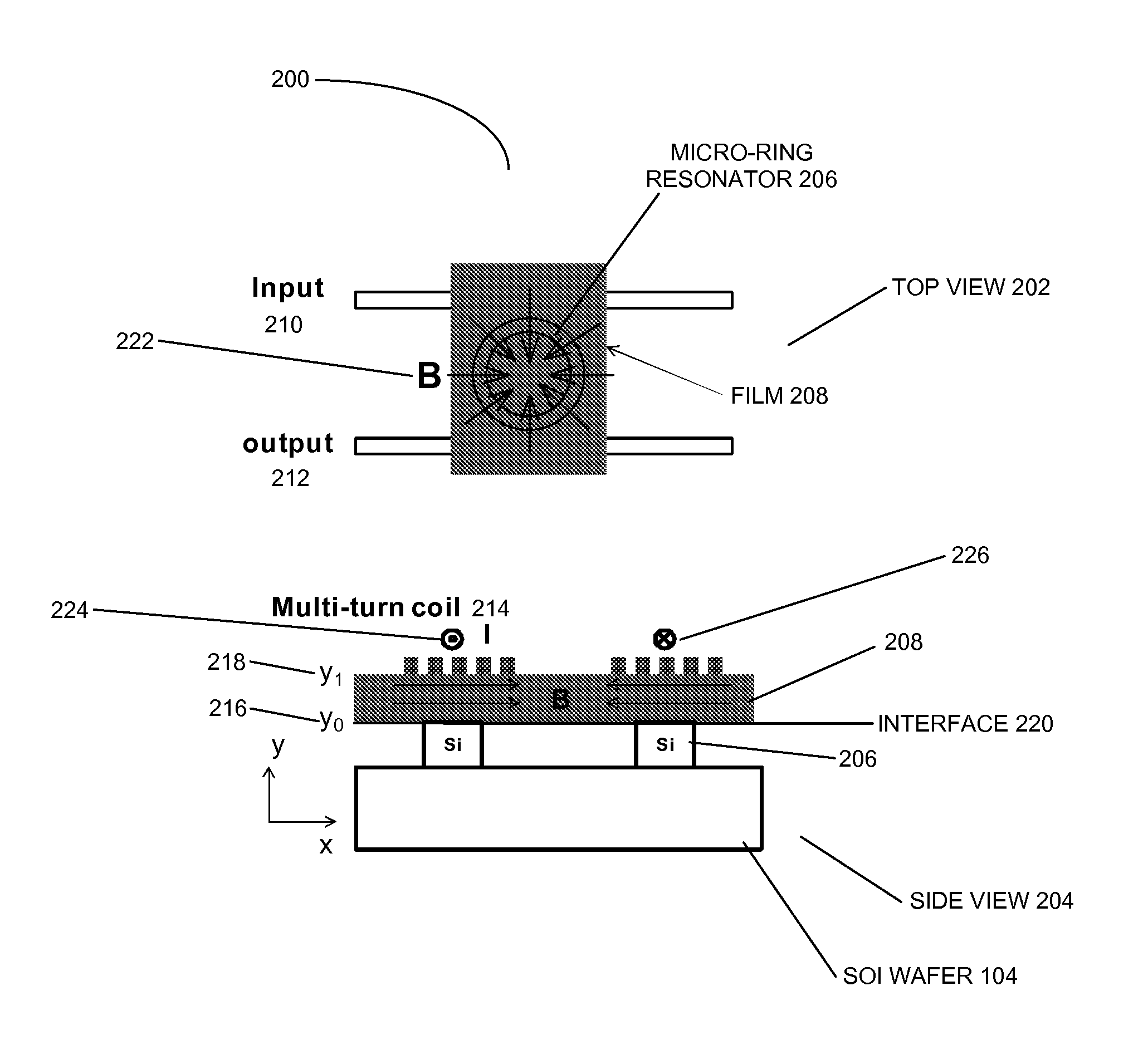 Ring resonator based optical isolator and circulator