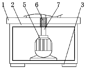 Polishing device for glass decoration product production