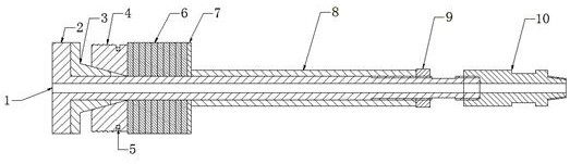 Quick plugging method for fuel pipeline